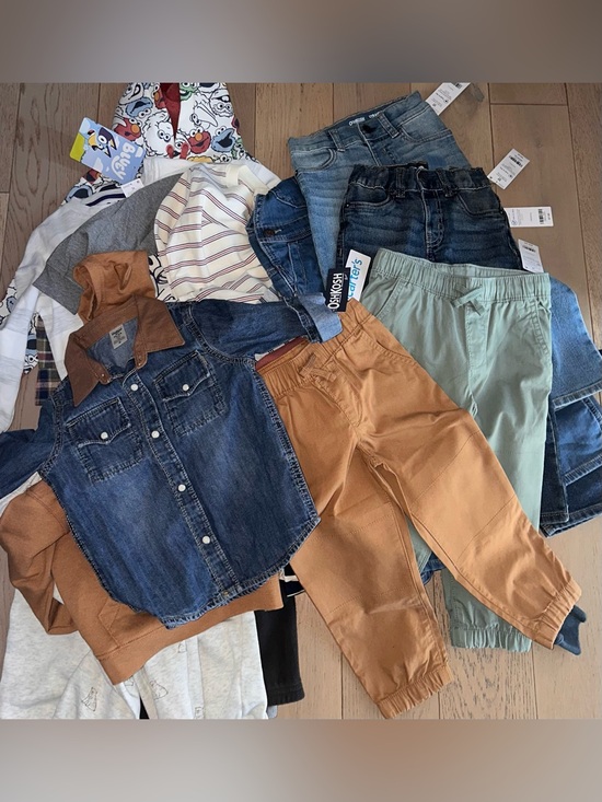 Carter's Other - Toddlers Boys 27 Piece Clothing Bundle Of Carters & Oshkosh B’gosh $458 Retail